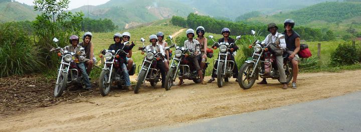 Hoian motorbike tours to Hue on Ho Chi Minh trail - Vietnam Central motorbike tours