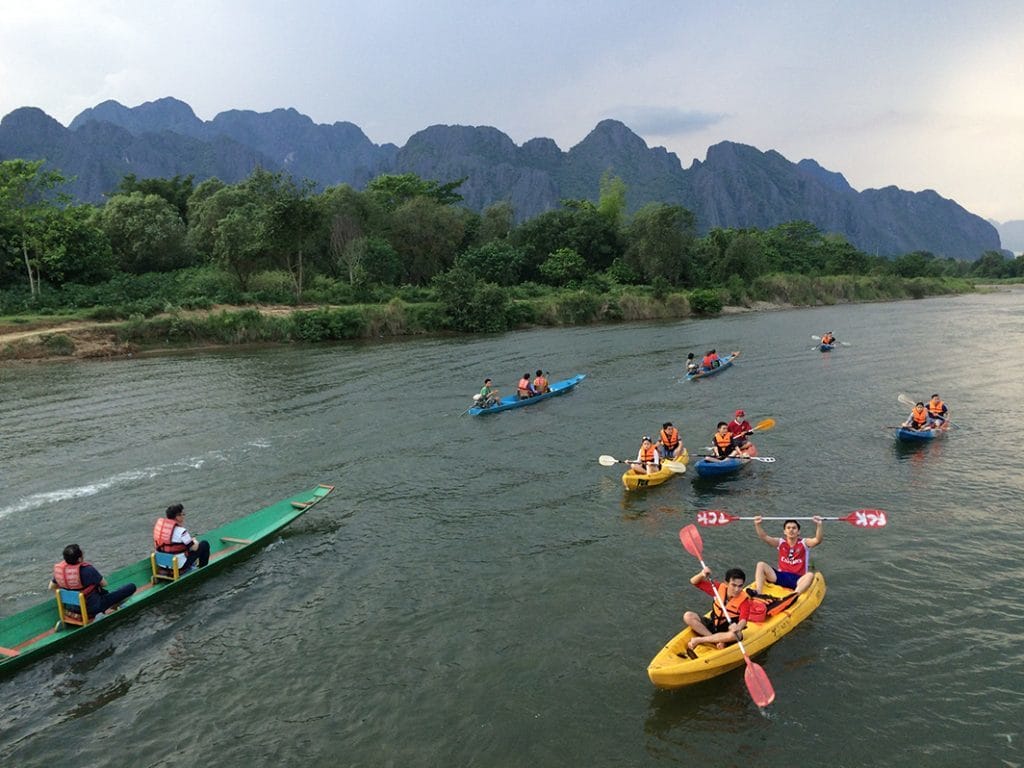 LUANG PRABANG KAYAKING AND HOMESTAY TOUR ON NAM OU RIVER