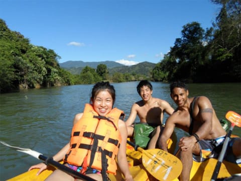 One day Pakse kayaking tours - Laos kayaking tours