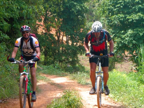 Luang Prabang cycling tour with trekking - Laos biking tours