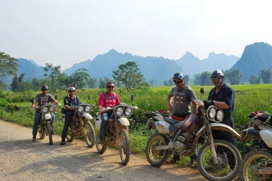 Hoian motorbike trip for cooking class - Vietnam central motorbike tours