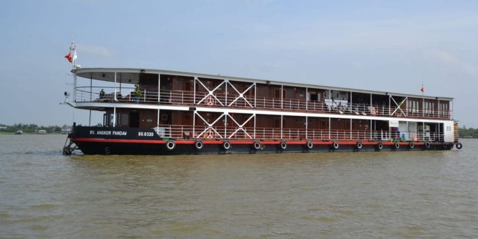 Avalon Angkor Downstream Mekong Cruise Holiday from Siemreap to Saigon