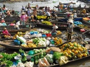 Mekong Feeling Cruise Holiday from Can Tho to Phnompenh - 3 Days