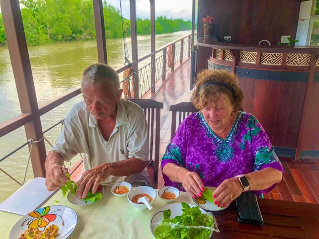 4-Day Downstream Phnom Penh to Saigon via Can Tho, Chau Doc, Cai Be by Mekong Eyes Cruise