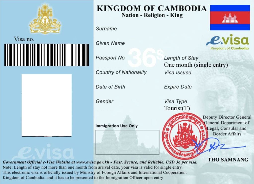 E-Visa-for-Cambodia-1024x742 What Documents are Required for Crossing the Vietnam-Cambodia Border by Boat?