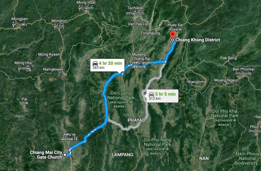 How to get to Chiang Mai on the Chiang Mai to Luang Prabang boat journey? Getting-from-Chiang-Rai-to-Chiang-Mai How to get to Chiang Mai on the Chiang Mai to Luang Prabang boat journey?