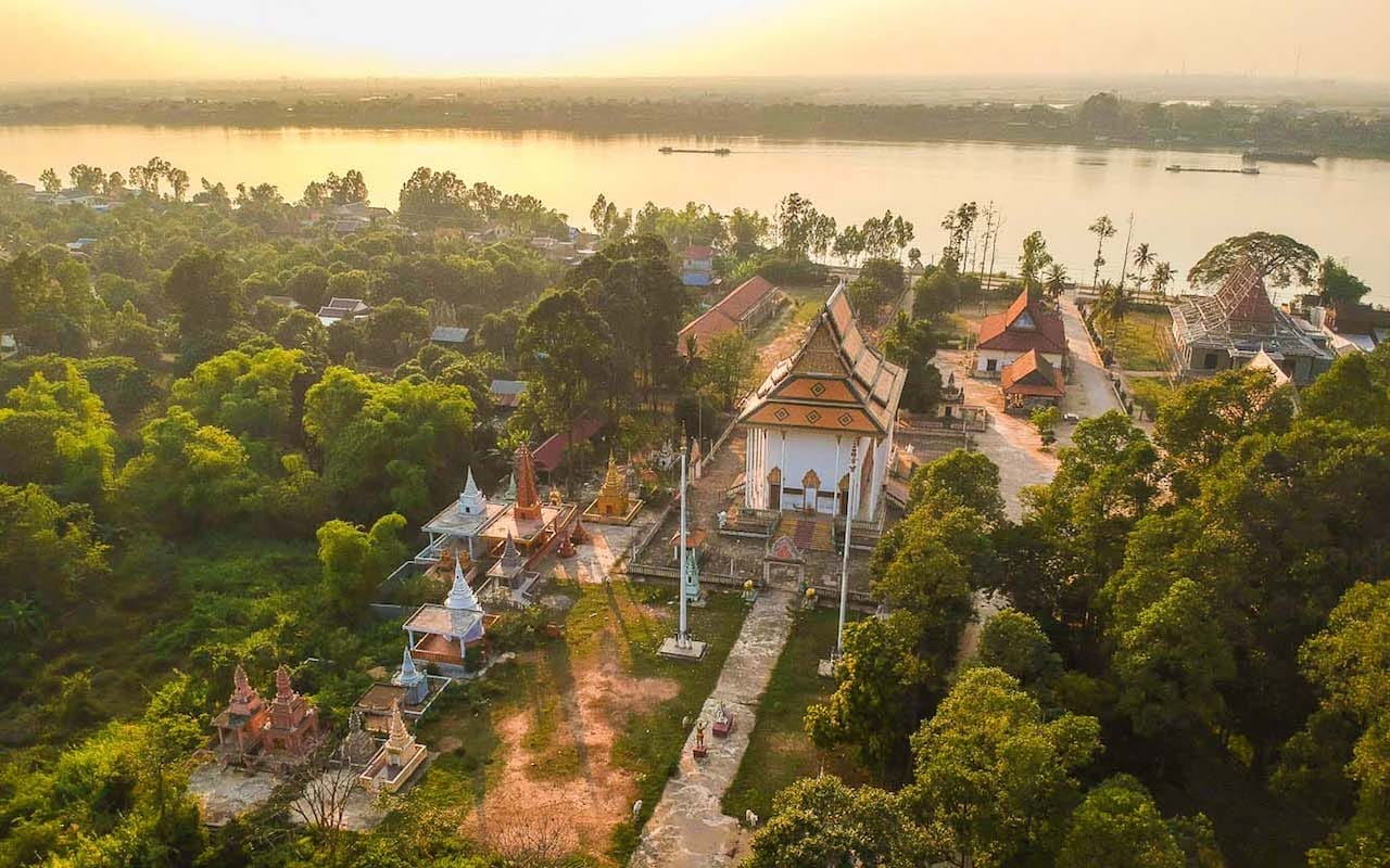 Koh-Dach-Silk-Island Best scenic views along the Mekong River in Cambodia