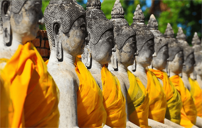 Buddha-statues-in-a-line11 Exploring Southern Laos for the First Time: Pakse, 4000 Islands and Bolaven Plateau