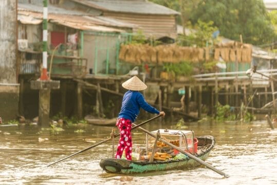 Mekong Delta Floating life