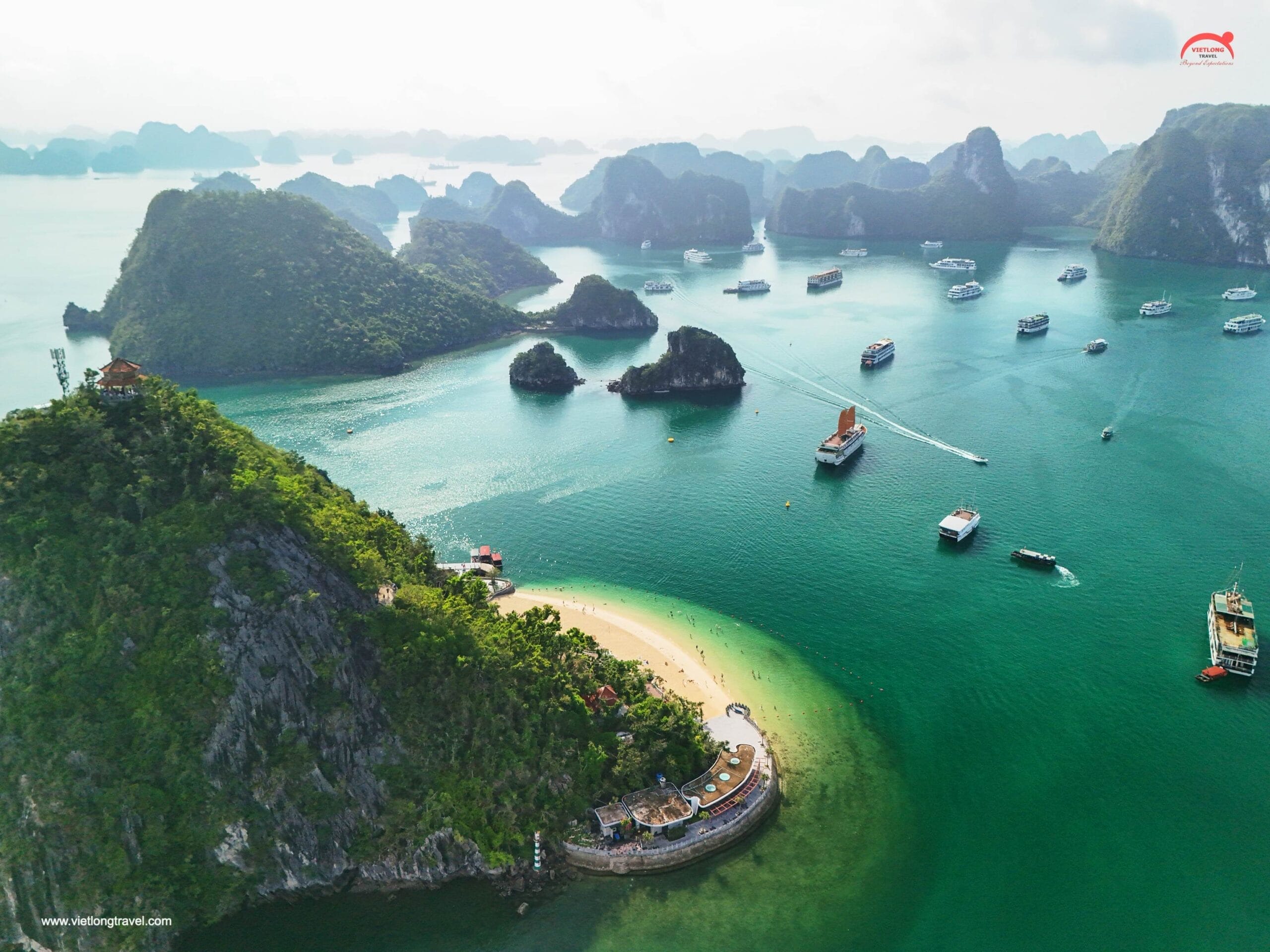 When to Visit Northern Vietnam to Avoid Crowds: Best Time Guide titov-island-over-night-cruise-tour-in-ha-long-bay-6 When to Visit Northern Vietnam to Avoid Crowds: Best Time Guide